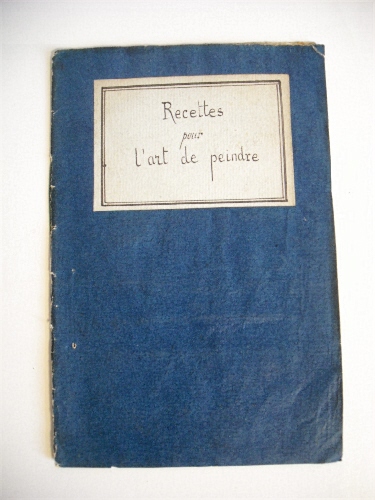 Recettes Pour L'Art De Peindre.